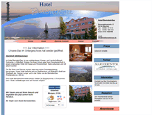 Tablet Screenshot of hotelbernsteinsee.de